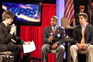Citizens of the WPBS News Station interview PBS State Candidates